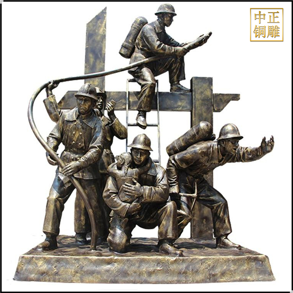 西方現(xiàn)代士兵人物銅雕塑.jpg