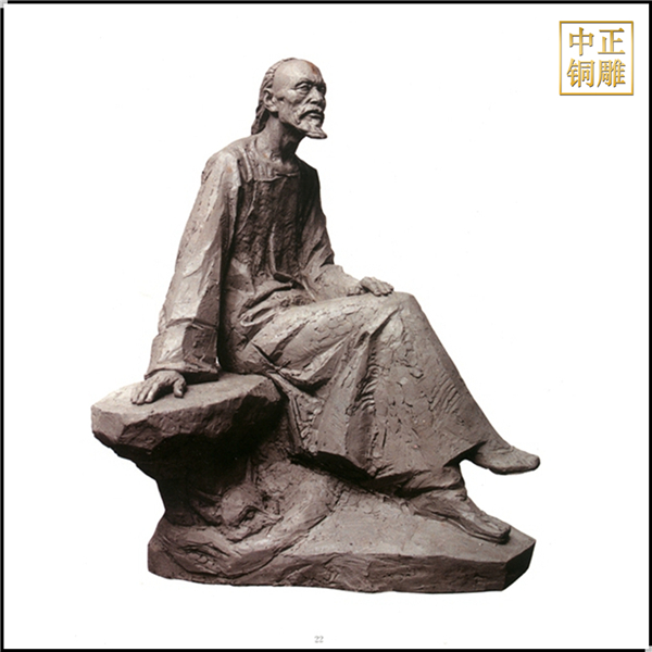 古代作家蒲松齡人物雕塑.jpg
