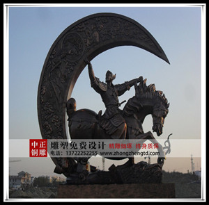 戰(zhàn)馬雕塑